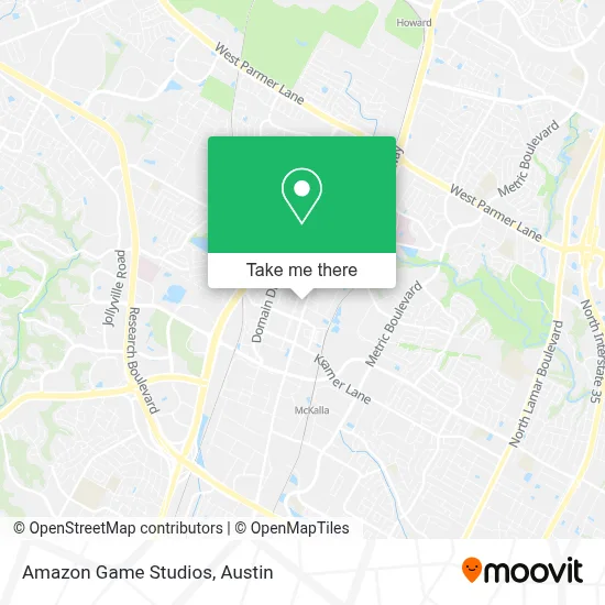 Amazon Game Studios map