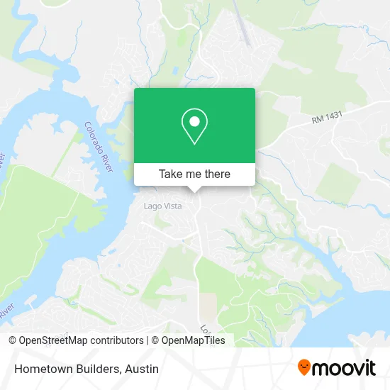 Hometown Builders map