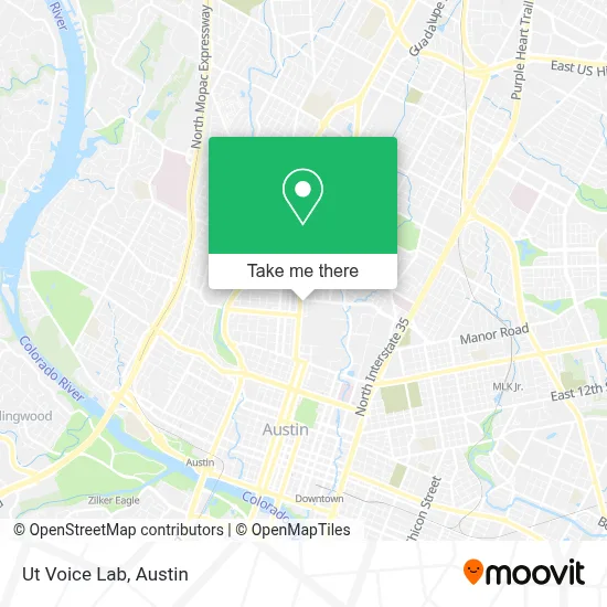 Ut Voice Lab map