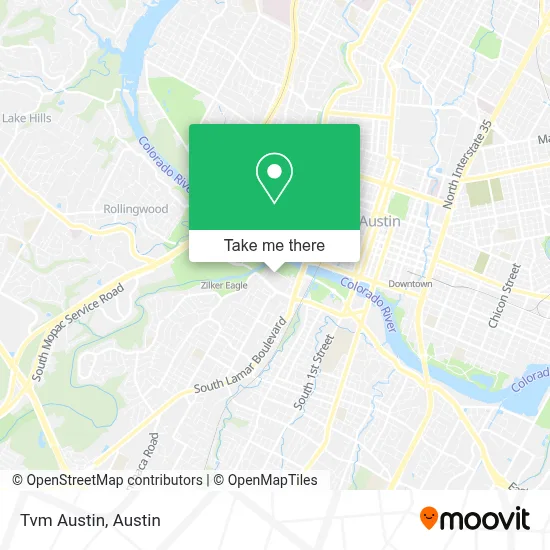Tvm Austin map