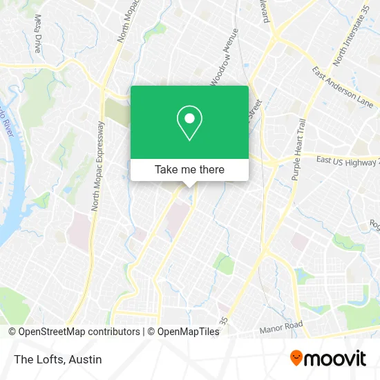 The Lofts map