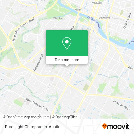 Pure Light Chiropractic map