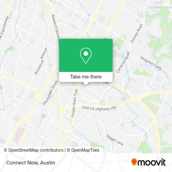 Connect Now map