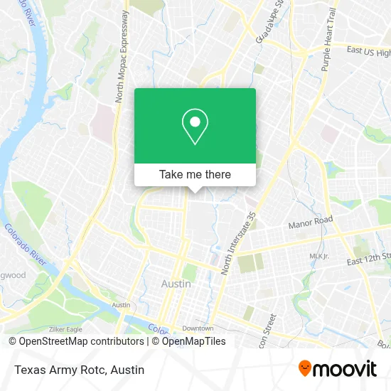 Texas Army Rotc map