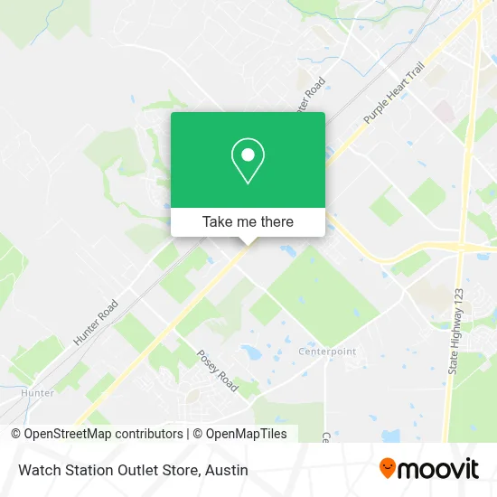Watch Station Outlet Store map