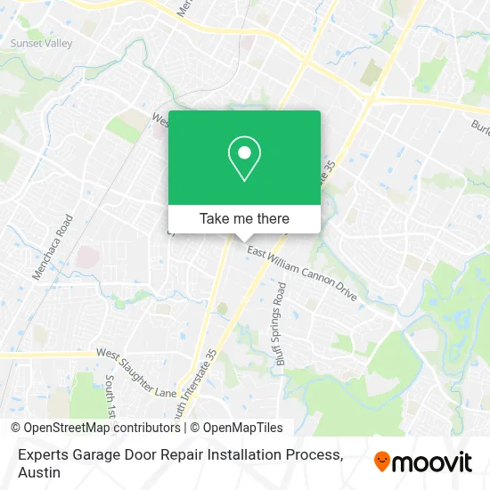 Experts Garage Door Repair Installation Process map