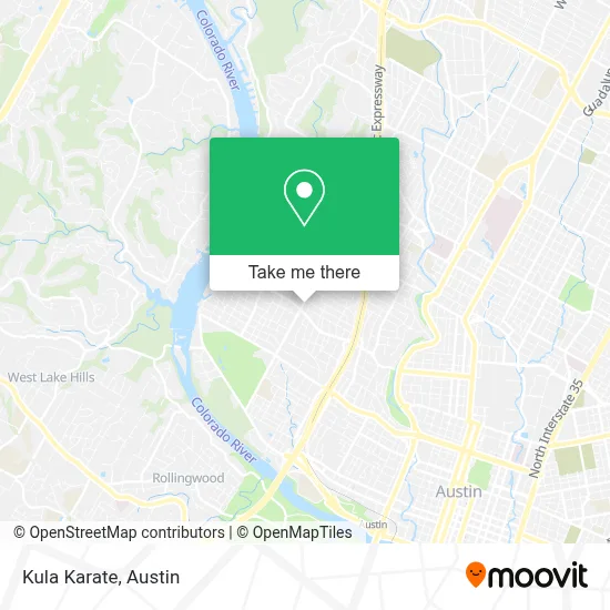Kula Karate map