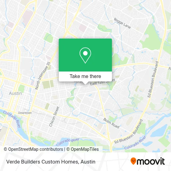 Verde Builders Custom Homes map