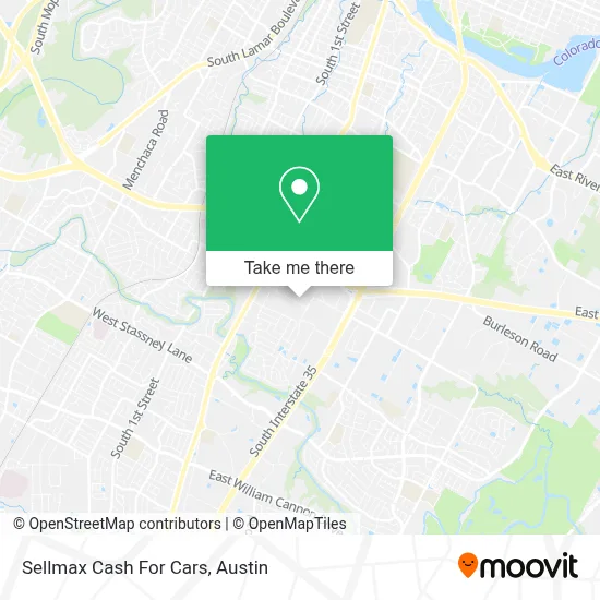 Sellmax Cash For Cars map