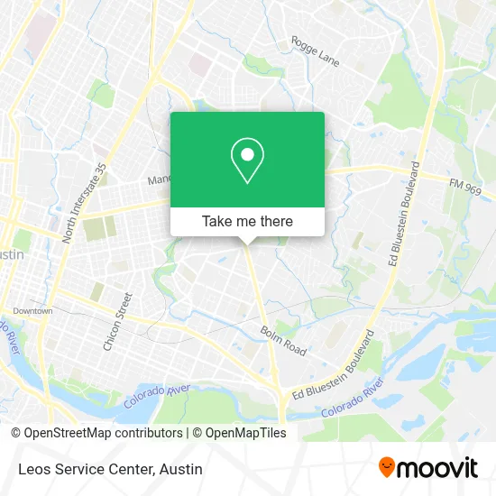 Leos Service Center map
