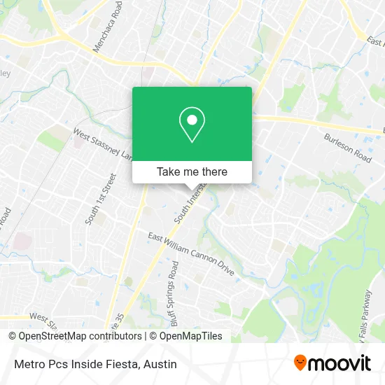 Metro Pcs Inside Fiesta map