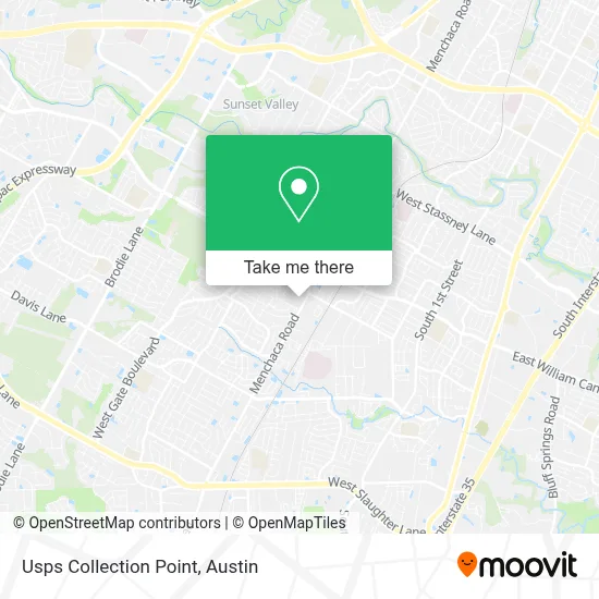 Usps Collection Point map