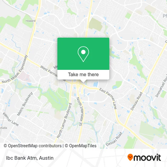 Ibc Bank Atm map