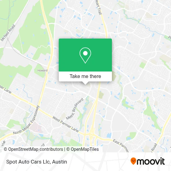 Spot Auto Cars Llc map