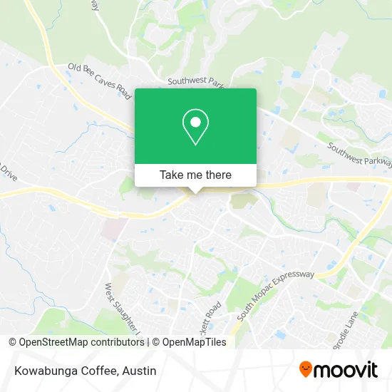 Kowabunga Coffee map
