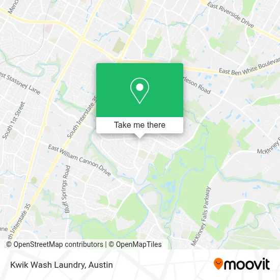 Kwik Wash Laundry map