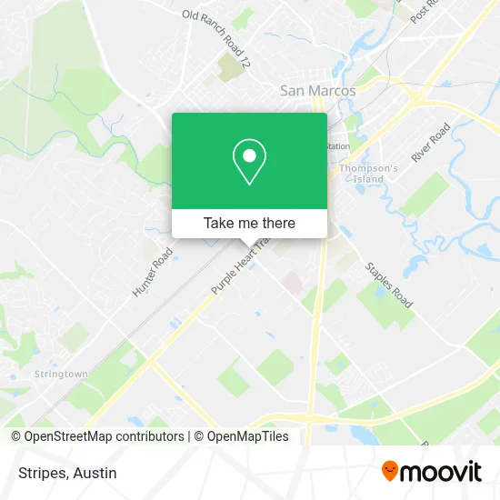Stripes map