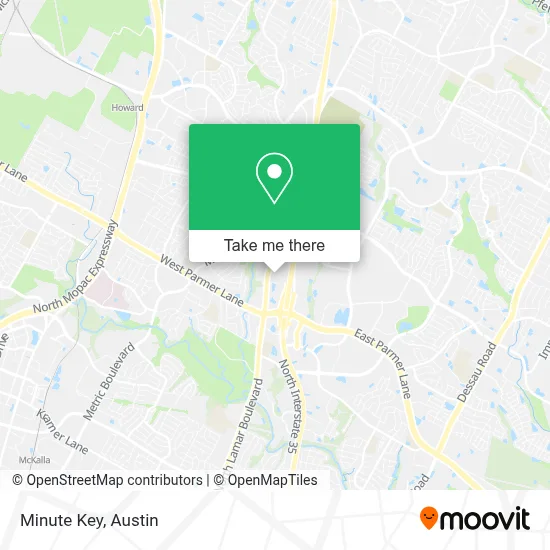 Minute Key map