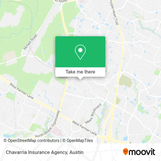 Chavarria Insurance Agency map