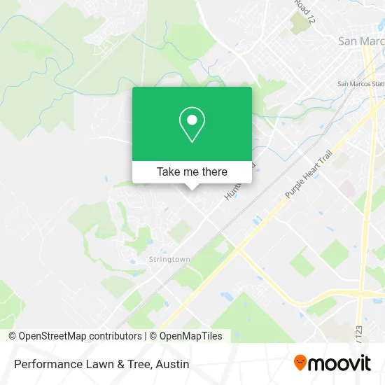 Performance Lawn & Tree map
