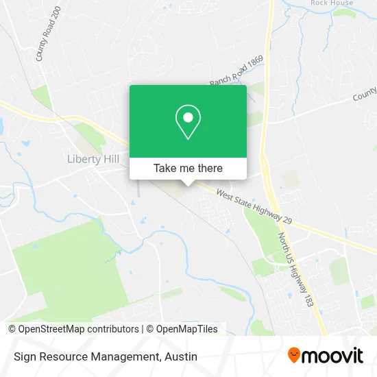 Mapa de Sign Resource Management