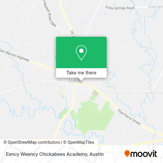 Eency Weency Chickabees Academy map