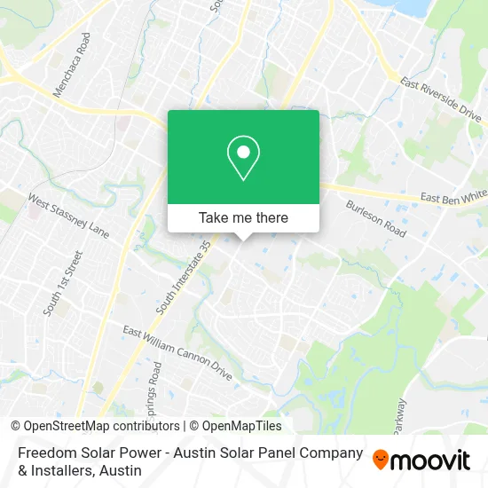 Freedom Solar Power - Austin Solar Panel Company & Installers map
