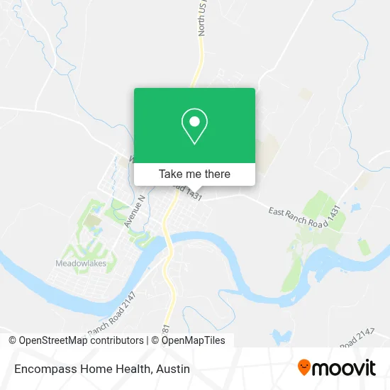 Encompass Home Health map