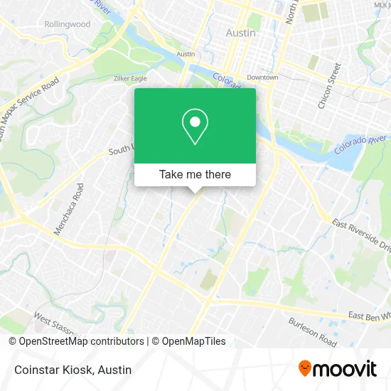 Coinstar Kiosk map