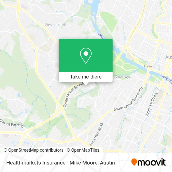 Healthmarkets Insurance - Mike Moore map