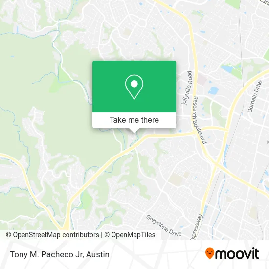 Tony M. Pacheco Jr map