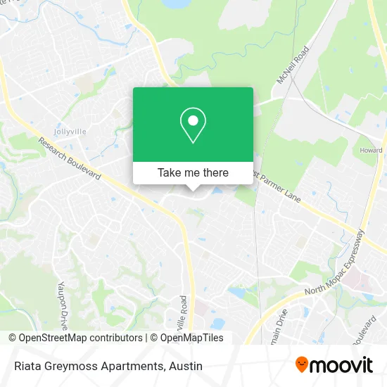 Riata Greymoss Apartments map