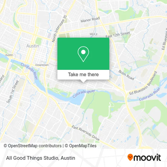 All Good Things Studio map