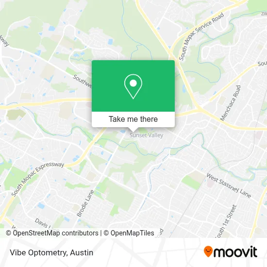 Vibe Optometry map