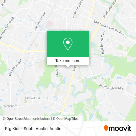 Rtg Kids - South Austin map