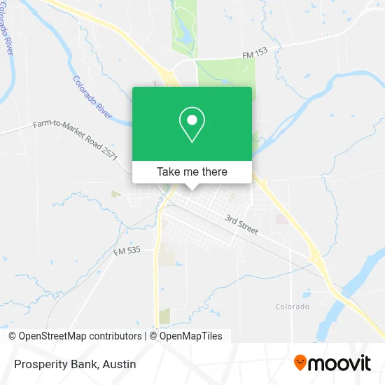 Prosperity Bank map