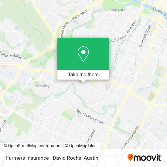 Farmers Insurance - David Rocha map