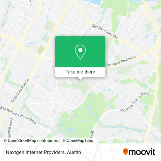 Nextgen Internet Providers map