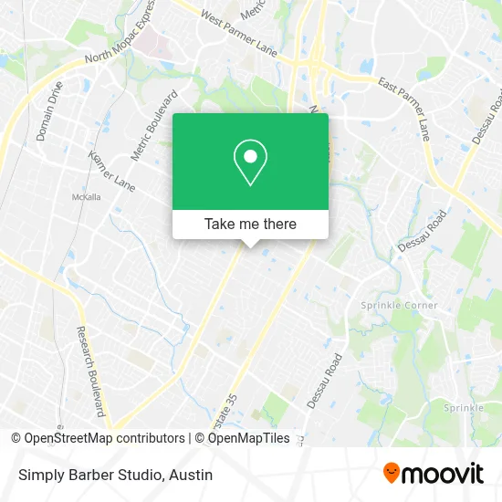 Simply Barber Studio map