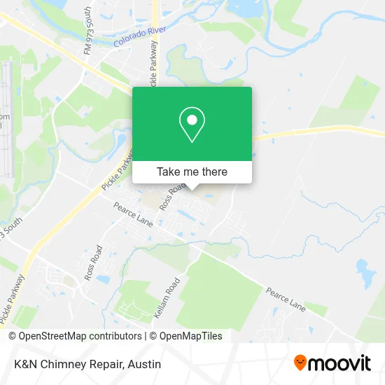 K&N Chimney Repair map