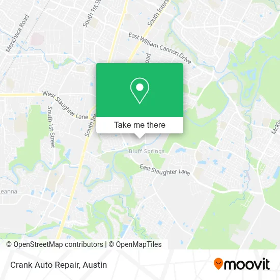 Crank Auto Repair map