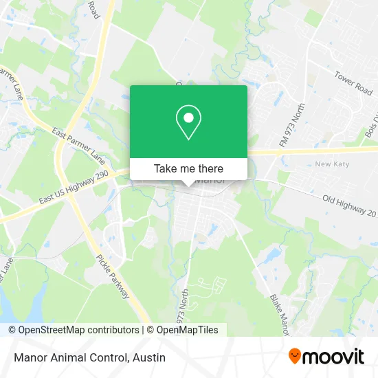 Manor Animal Control map