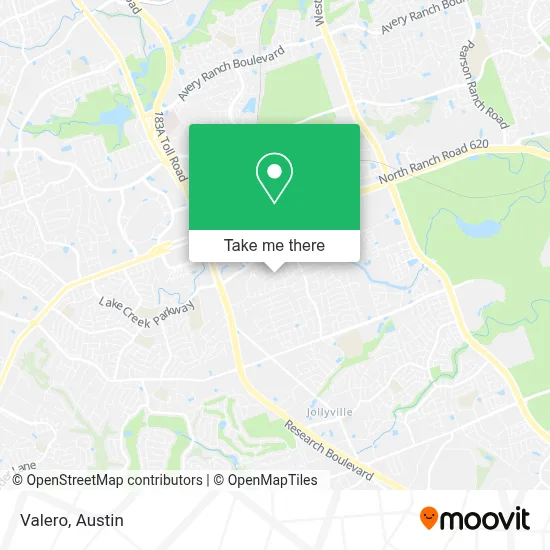 Valero map