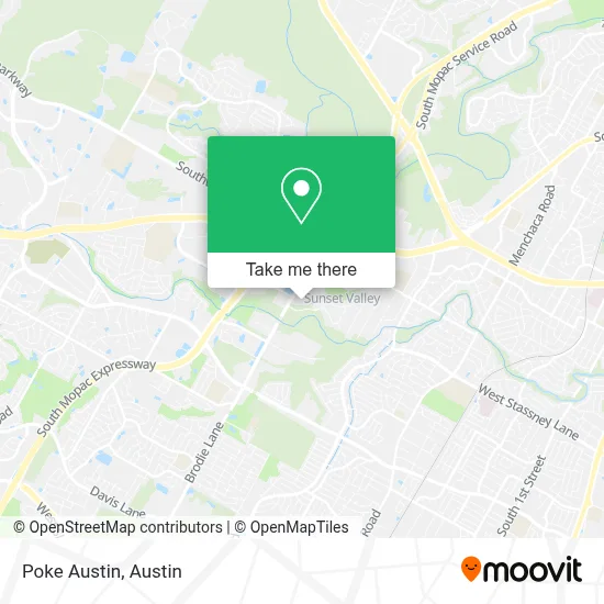 Poke Austin map