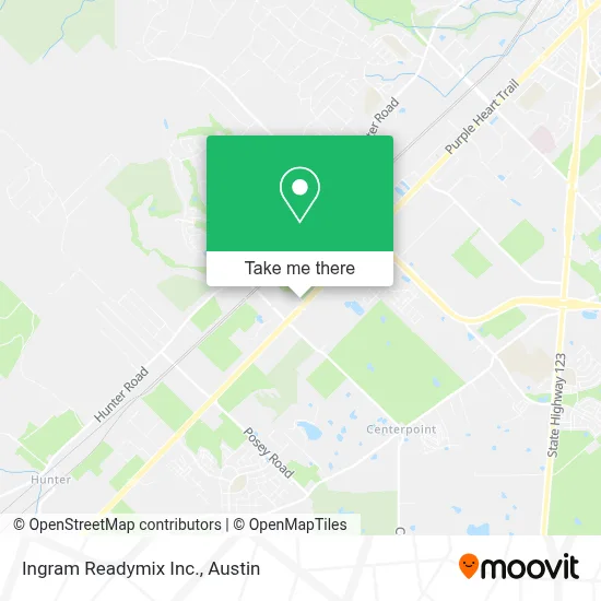 Ingram Readymix Inc. map