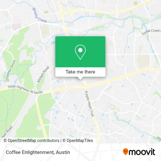 Coffee Enlightenment map