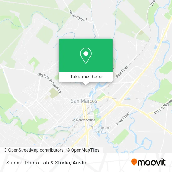Sabinal Photo Lab & Studio map