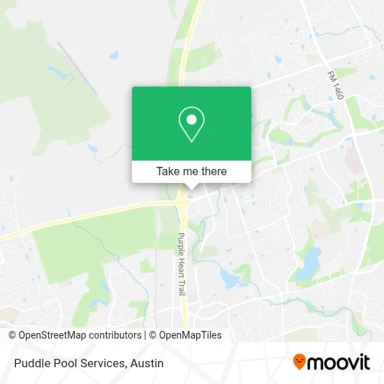Puddle Pool Services map