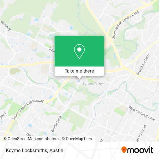 Keyme Locksmiths map