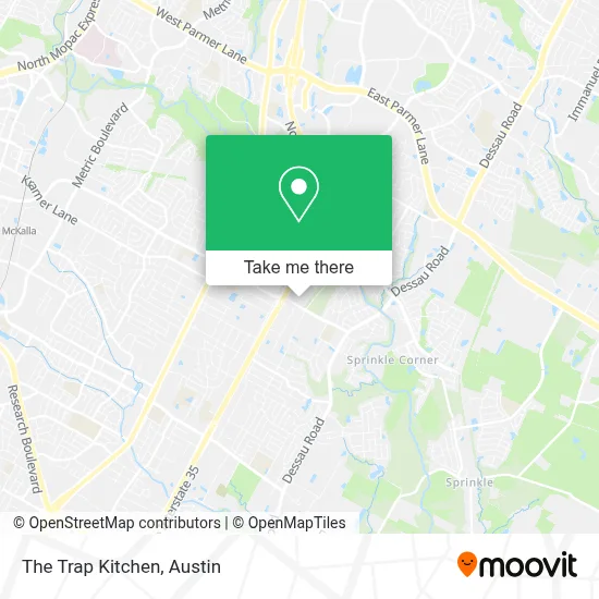 The Trap Kitchen map